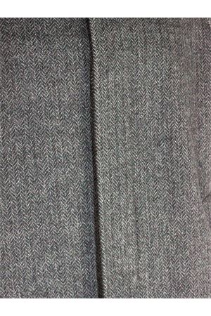 Single-breasted grey wool coat MAURO GRIFONI | GV16004933009